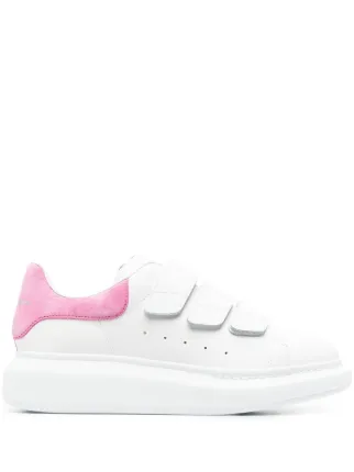 Alexander McQueen Leather touch strap Sneakers Farfetch