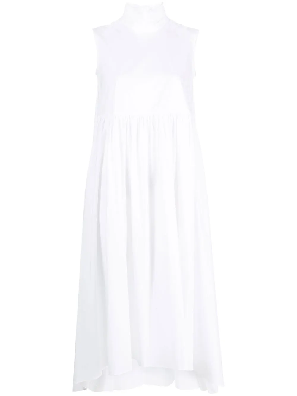 

Rochas high-neck midi dress - White