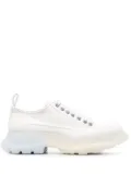 Alexander McQueen lace-up canvas shoes - White