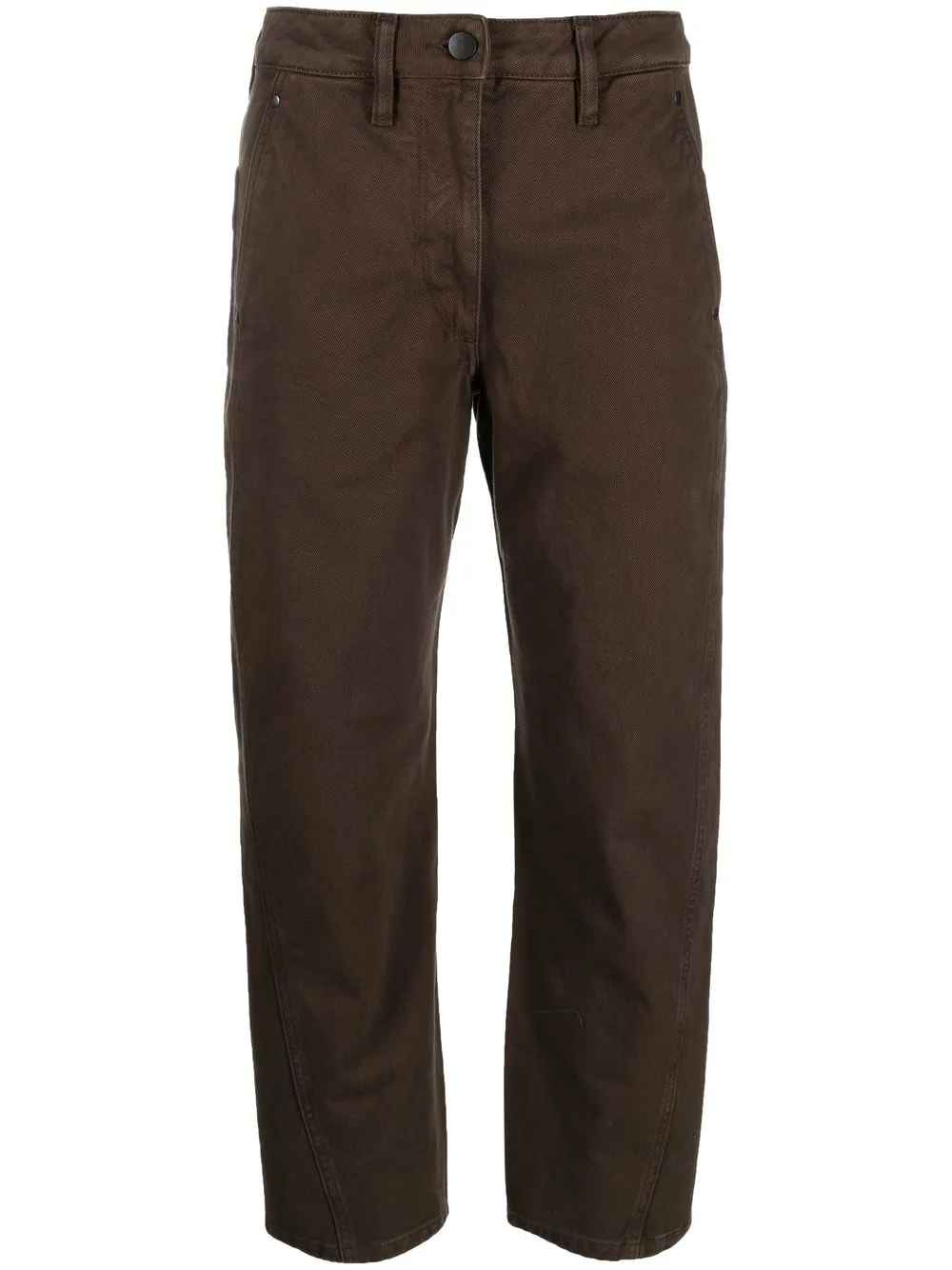 

Lemaire four-pocket straight trousers - Brown