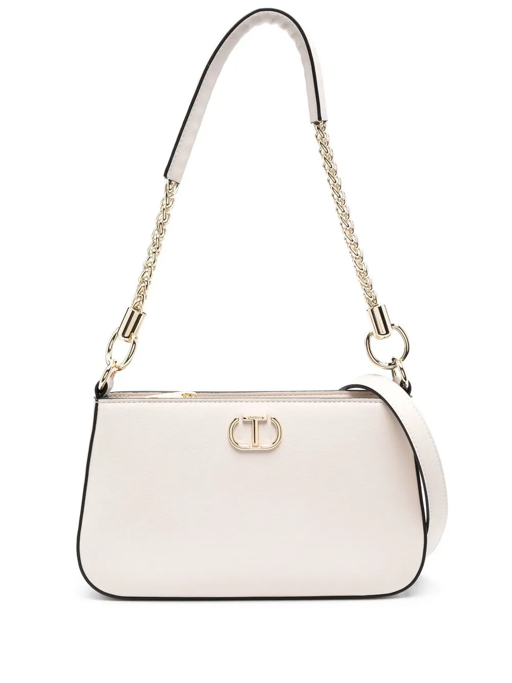 

TWINSET logo-plaque crossbody bag - Neutrals