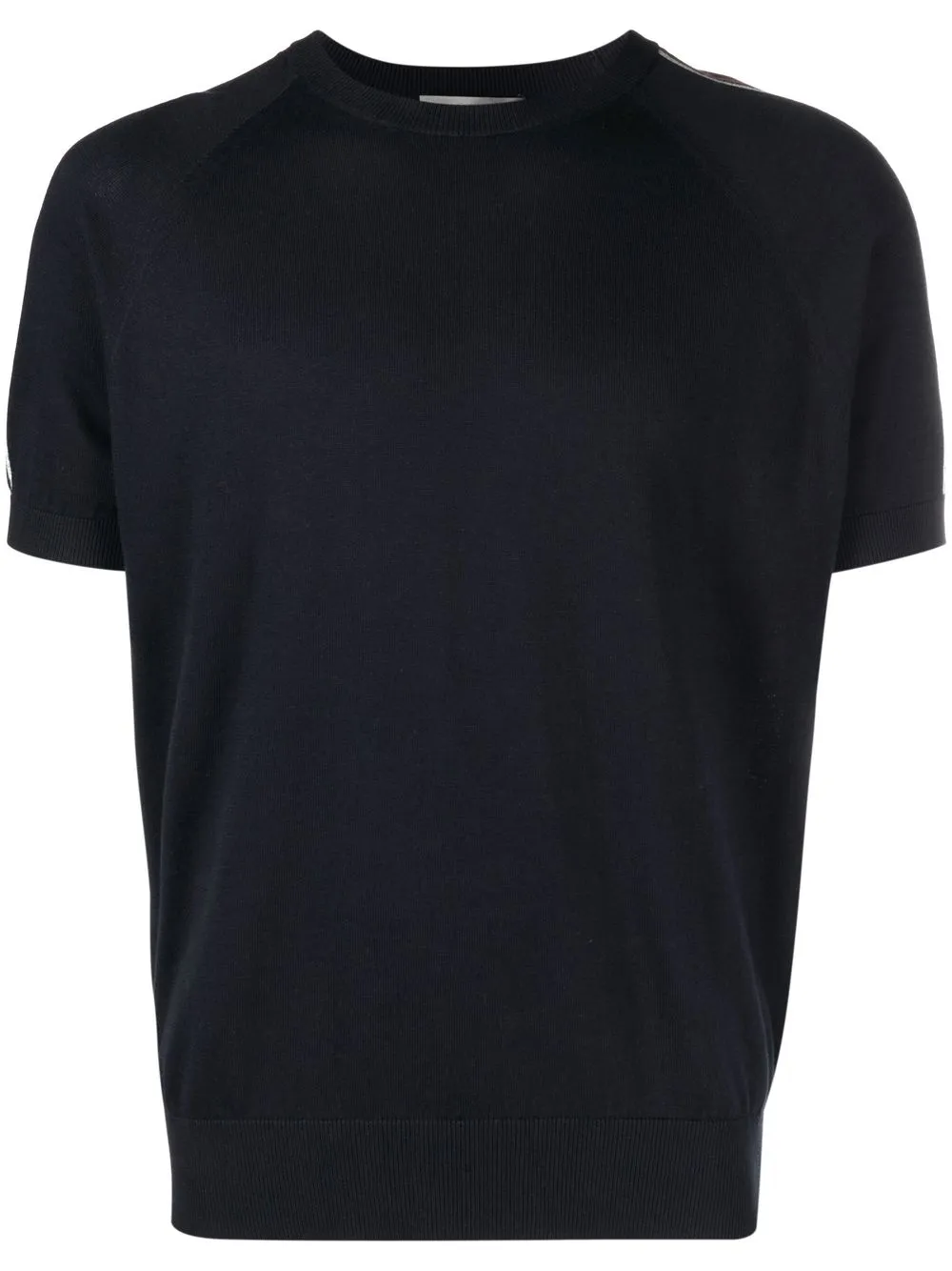 

Corneliani round-neck short-sleeve T-shirt - Black