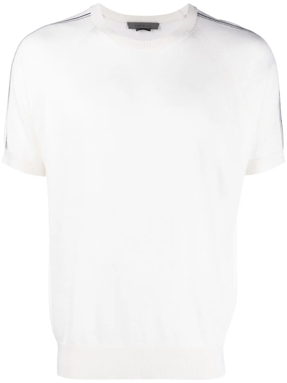 

Corneliani round-neck short-sleeve T-shirt - White