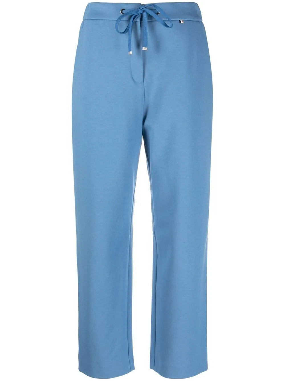 

BOSS drawstring straight-leg trousers - Blue