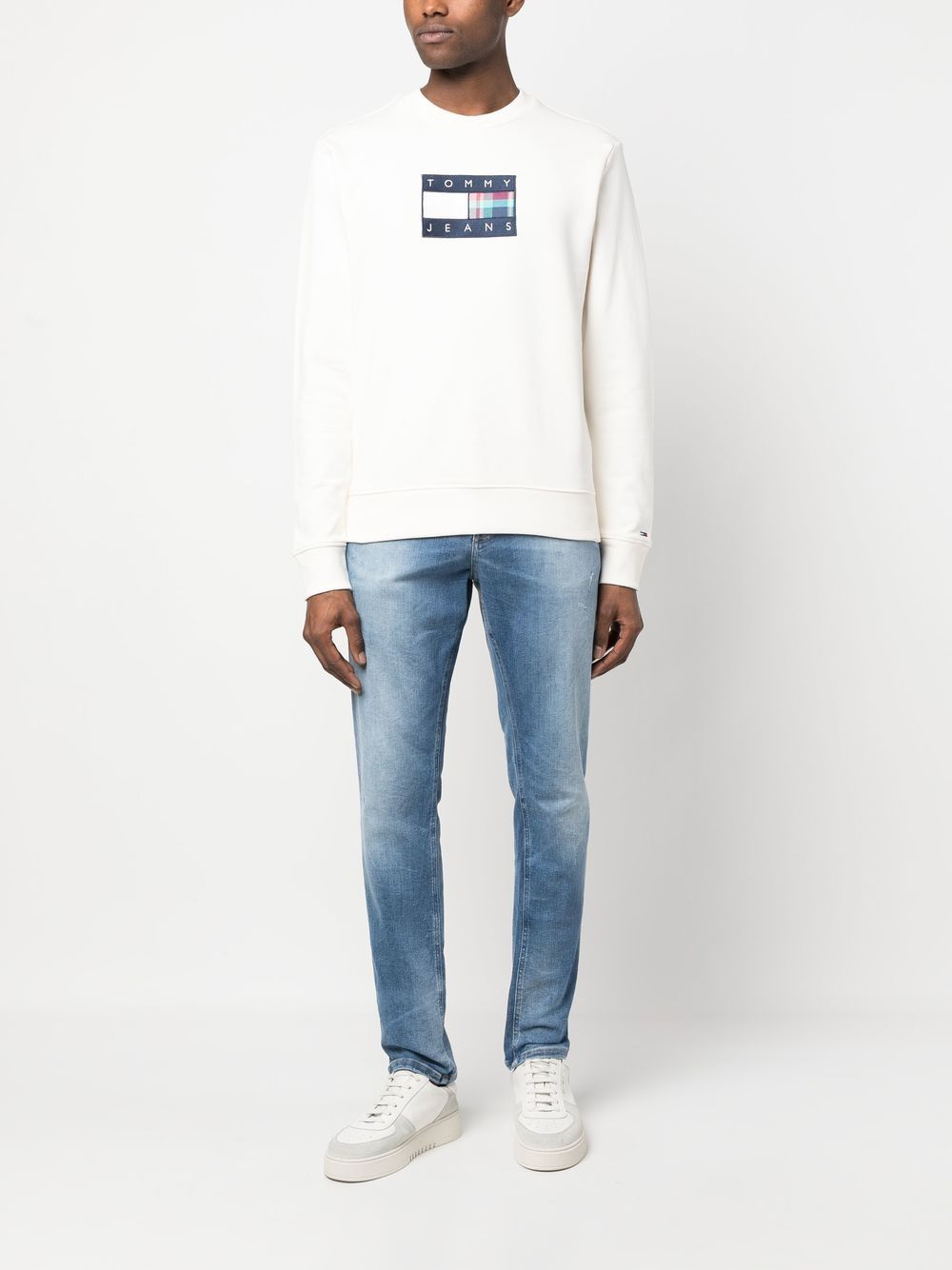 Tommy Jeans Gerafelde jeans - Blauw