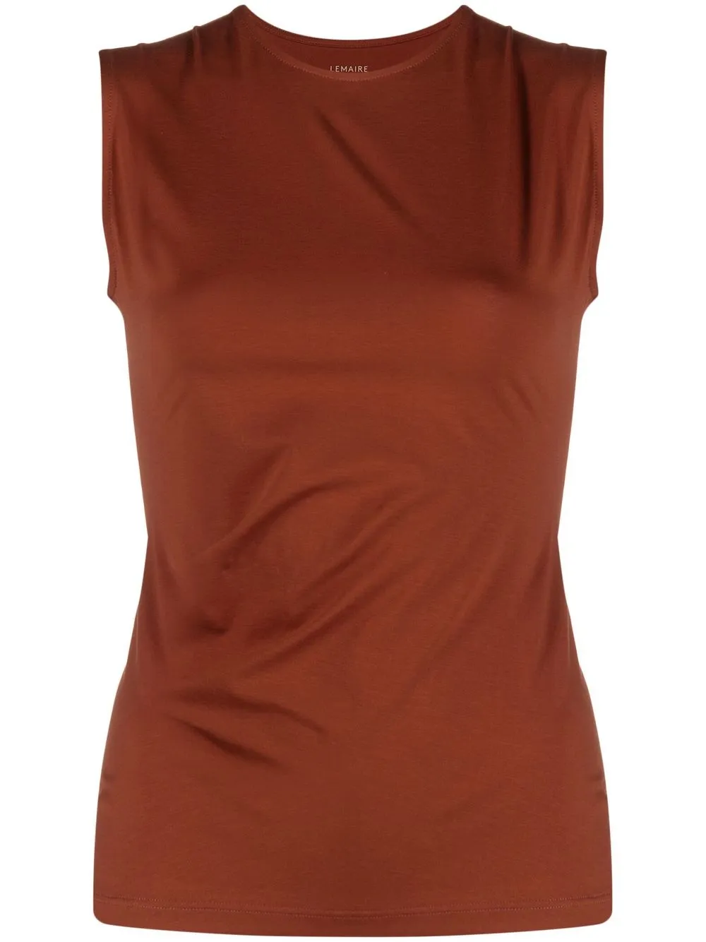 

Lemaire camiseta con cuello redondo - Marrón