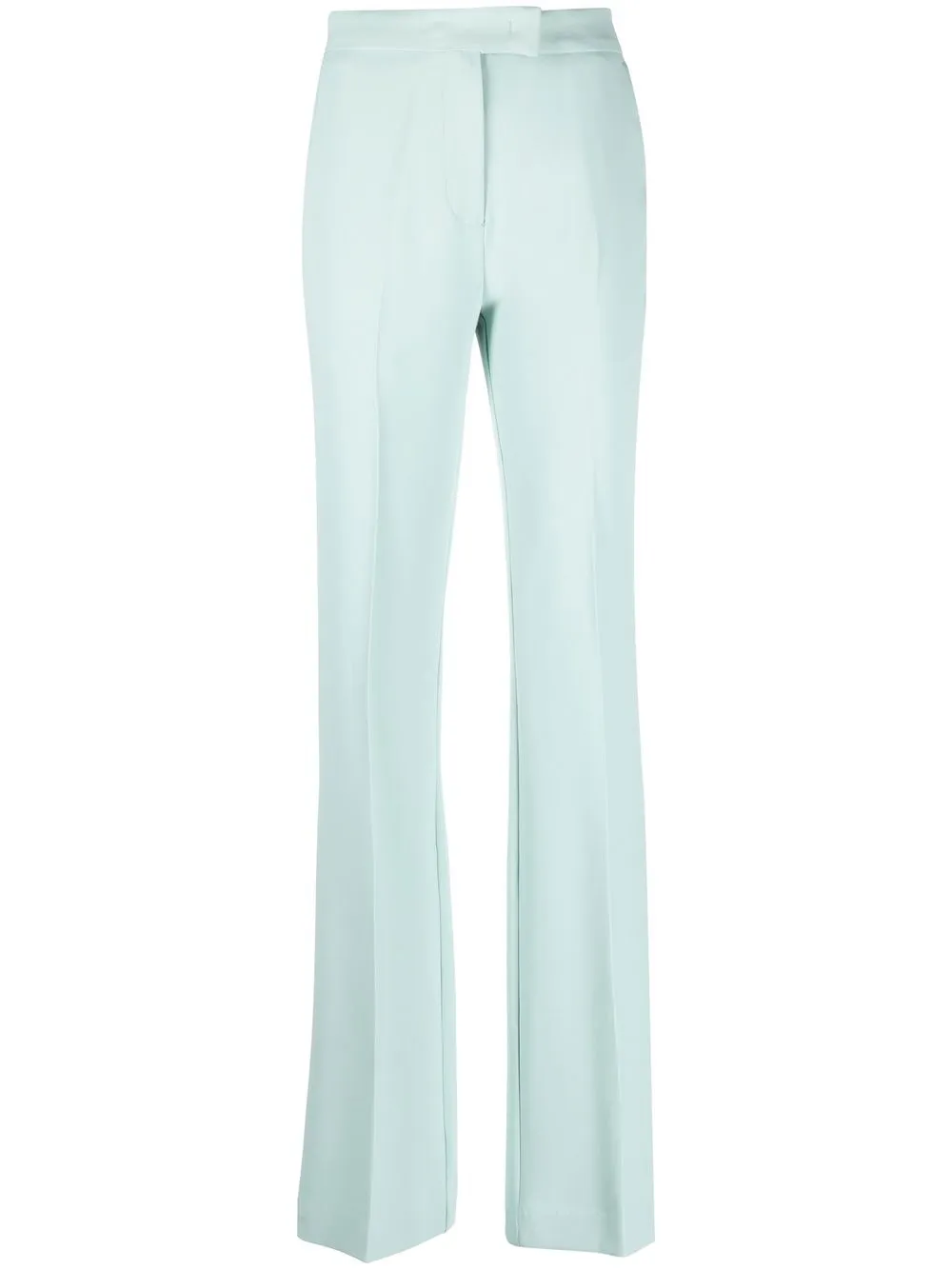 

TWINSET pressed-crease tailored trousers - Green