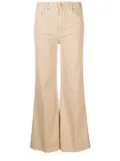 MOTHER The Roller Fray flared jeans - Neutrals