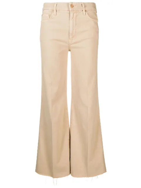 MOTHER The Roller Fray flared jeans