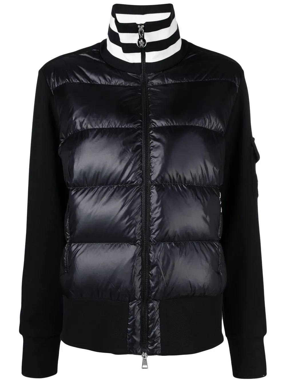 

Moncler chamarra capitonada con botones - Negro