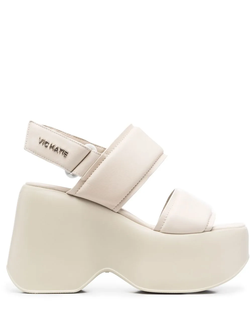 

Vic Matie Travel 110mm platform sandals - Neutrals