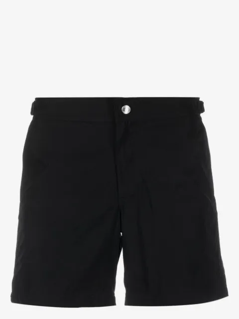 Alexander McQueen buckle-detail swim shorts