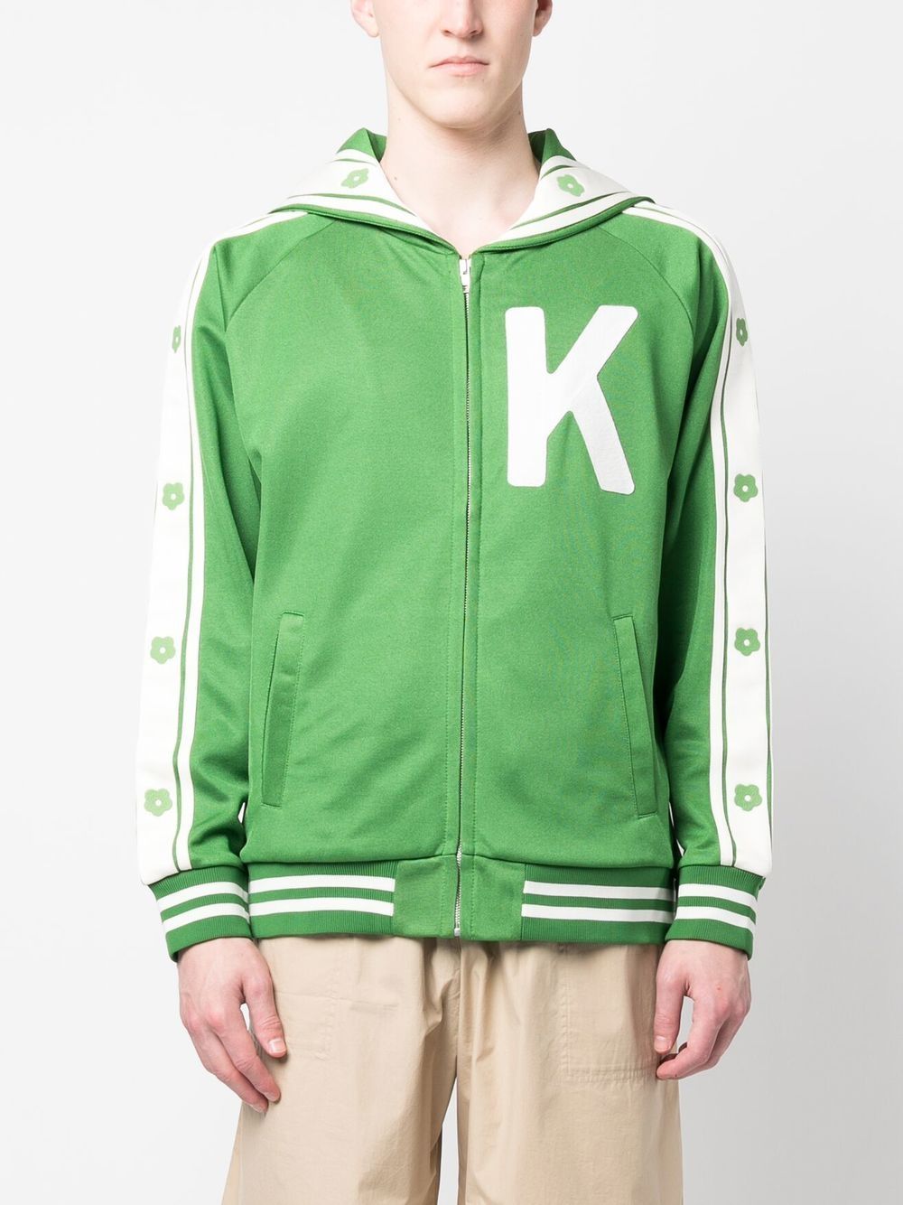 Kenzo elephant print Varsity Jacket Green FARFETCH PL