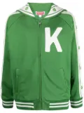 Kenzo elephant-print varsity jacket - Green