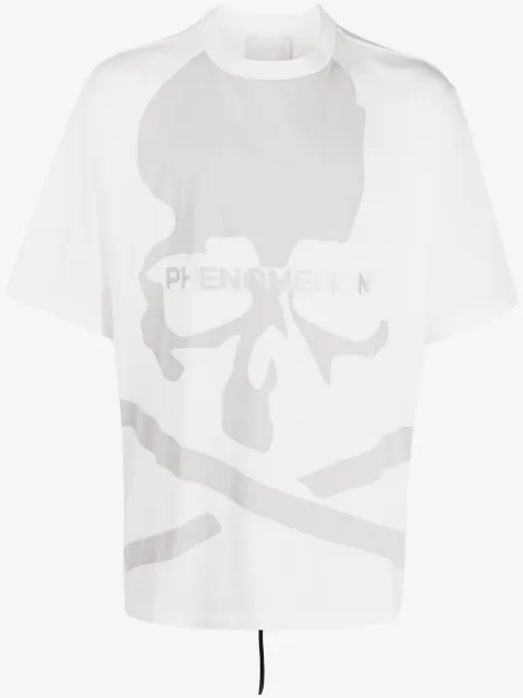 Mastermind World skull-print detail T-shirt