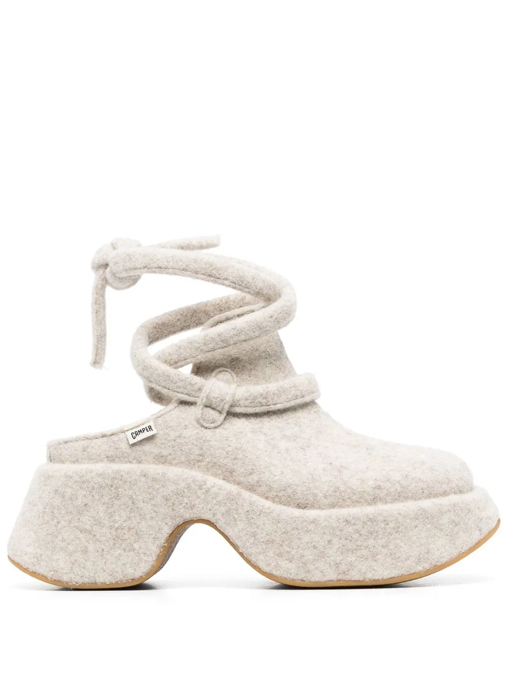 

Ottolinger x Camper platform clogs - Neutrals