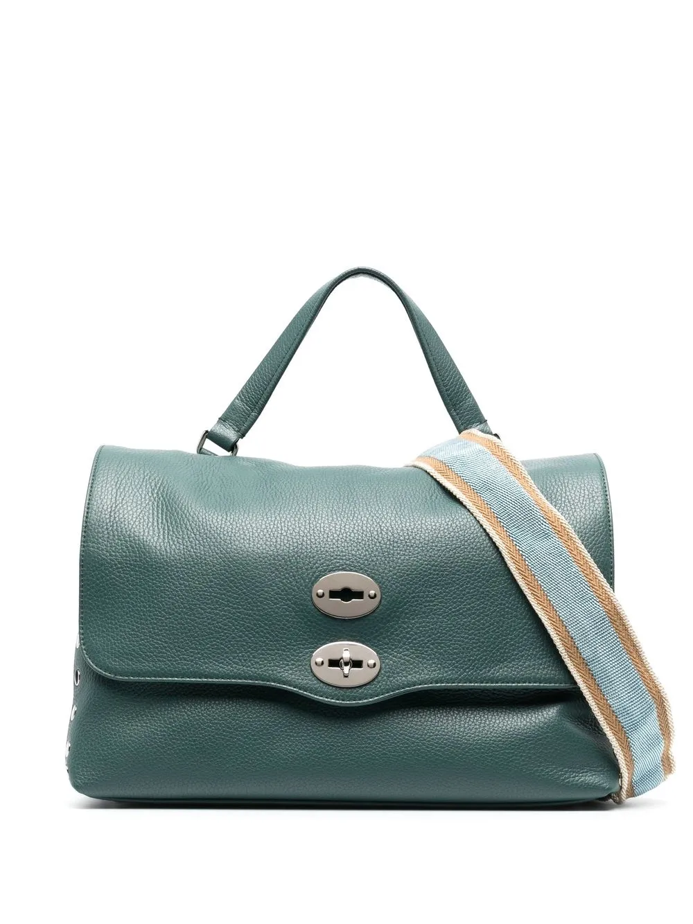 

Zanellato Postina leather tote bag - Green
