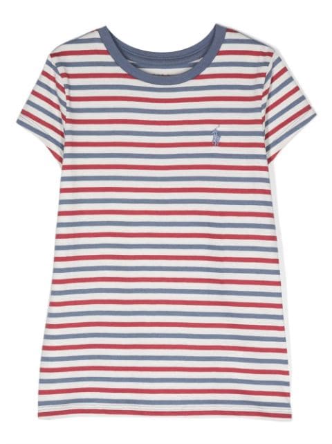 stripe-design T-shirt 