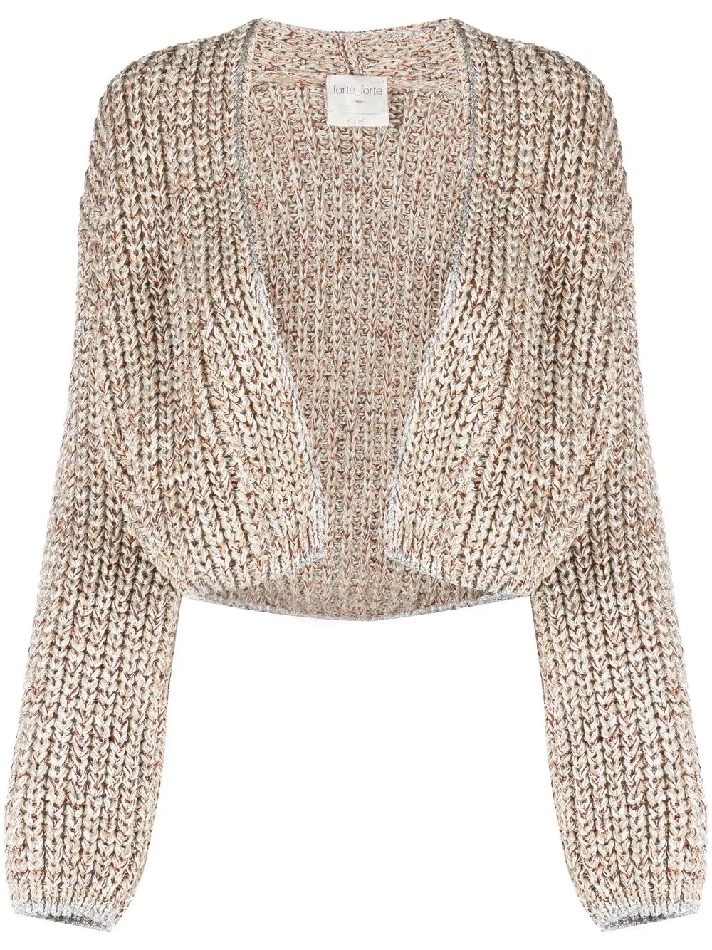 

Forte Forte chunky-knit cropped cardigan - Neutrals