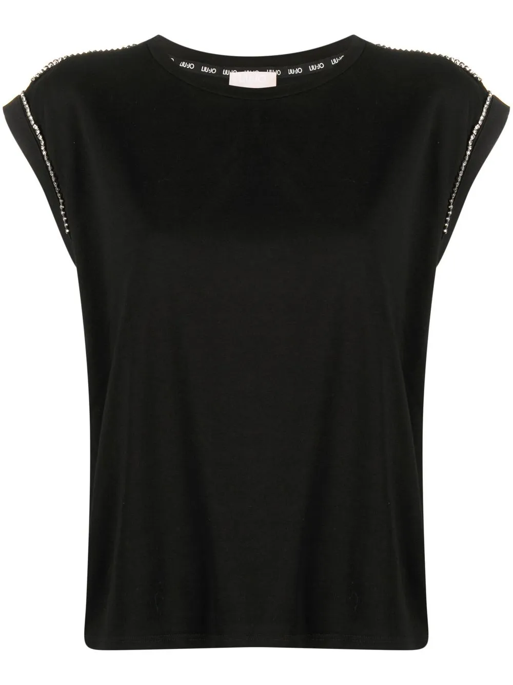 

LIU JO bead-embellished tank top - Black