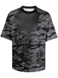 Mastermind World camouflage-print short-sleeved T-shirt - Black