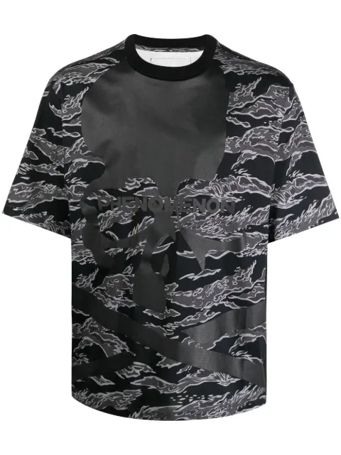 Mastermind World camouflage-print short-sleeved T-shirt
