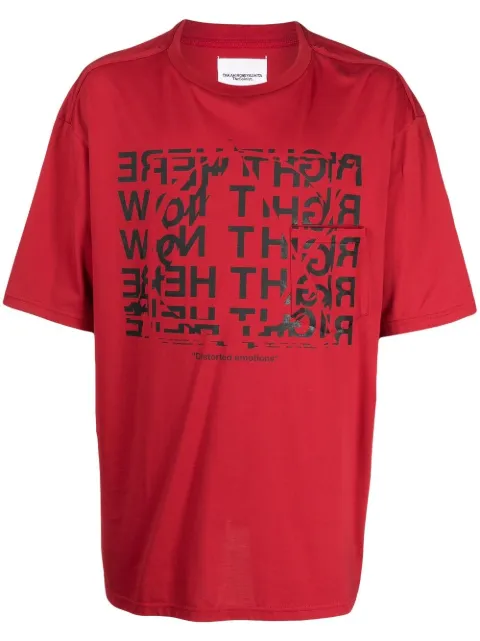 Takahiromiyashita The Soloist graphic-print short-sleeved T-shirt