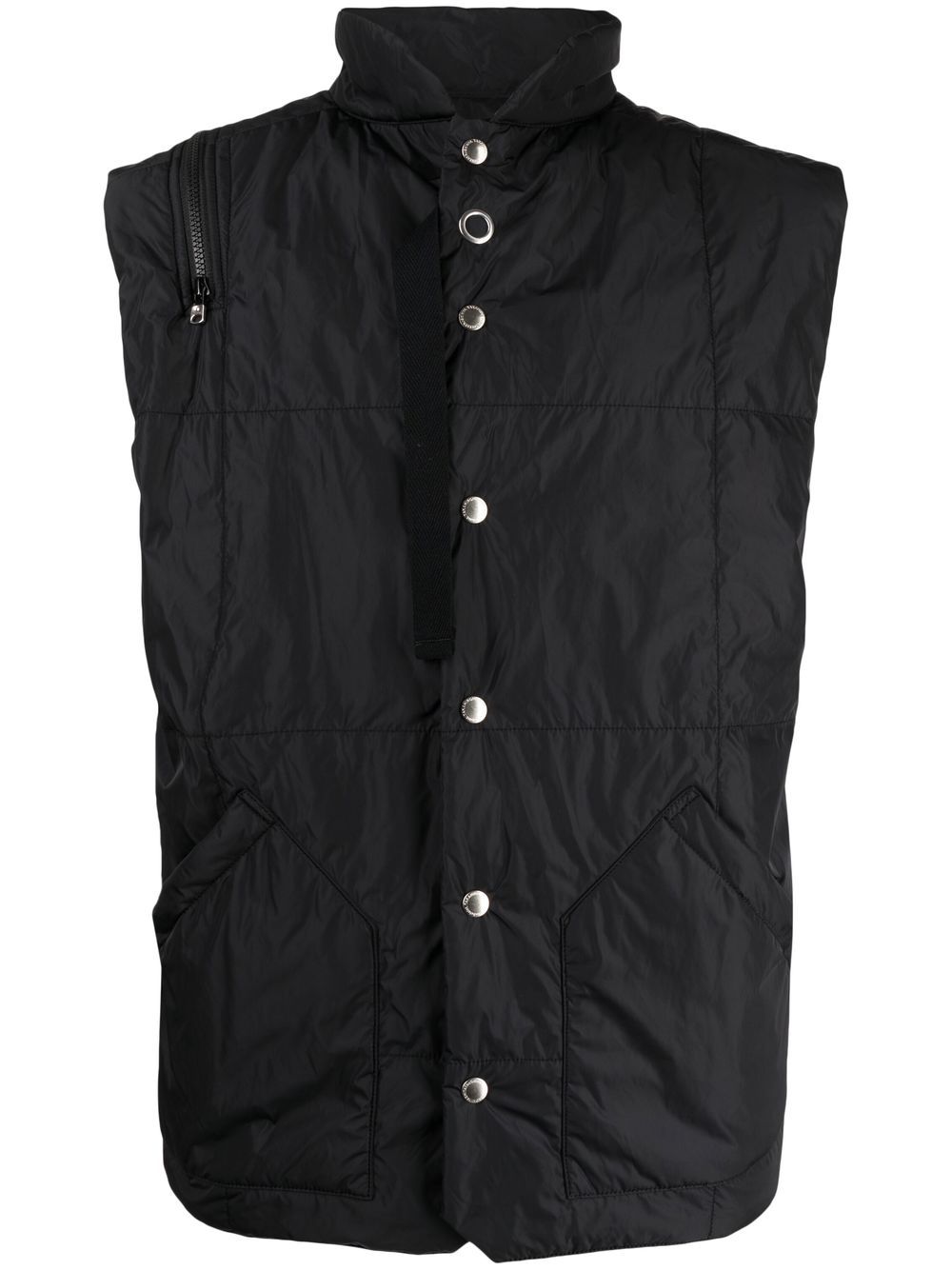 TAKAHIROMIYASHITA THE SOLOIST PADDED HIGH NECK GILET