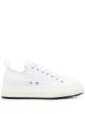 DSQUARED2 low-top flatform sneakers - Yellow