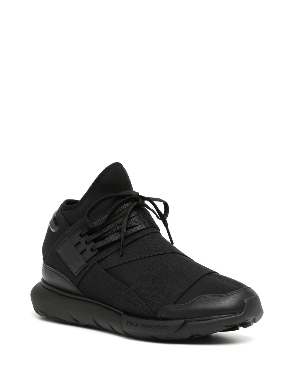 Y-3 Qasa High 'Triple Black' Sneakers - Farfetch