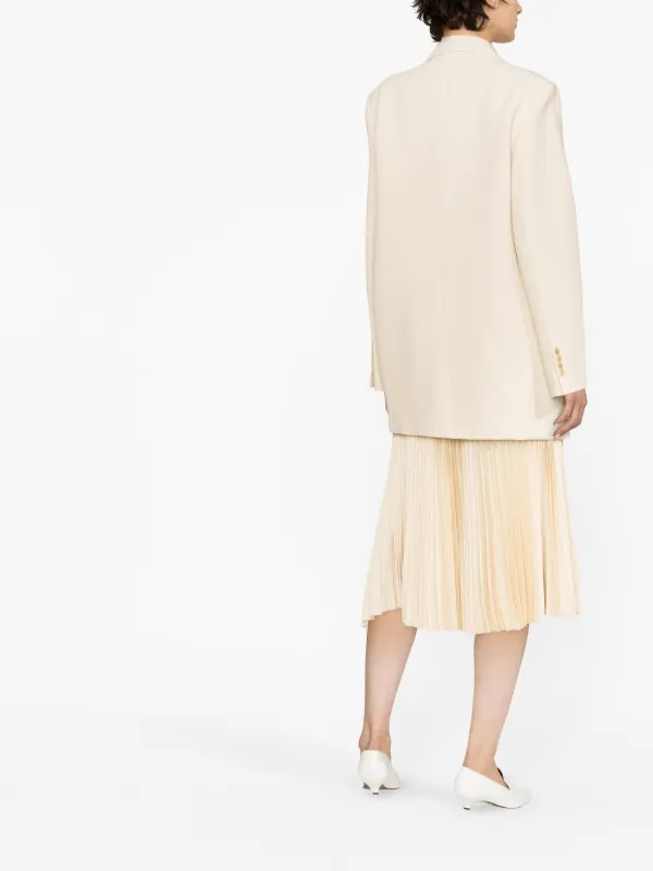 KHAITE The Balton double-breasted Blazer | Neutrals | FARFETCH