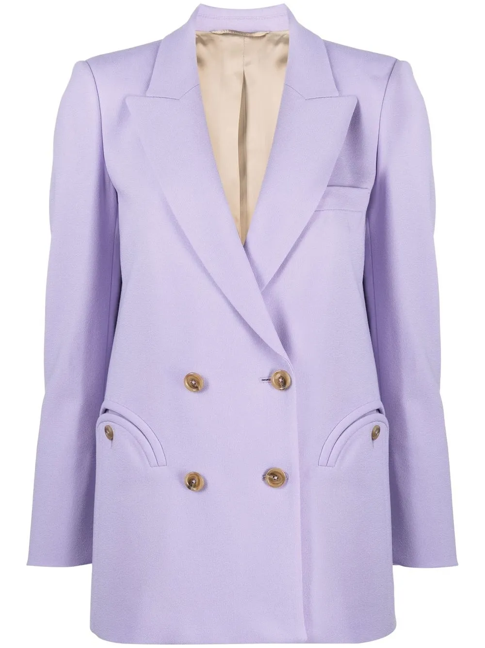 

Blazé Milano blazer con doble botonadura - Morado