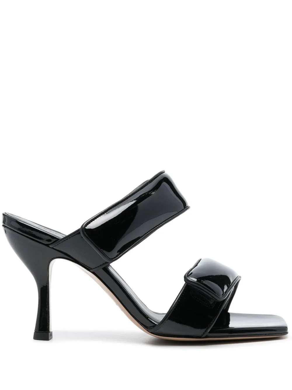 

GIABORGHINI Perni 03 80mm double-strap mules - Black