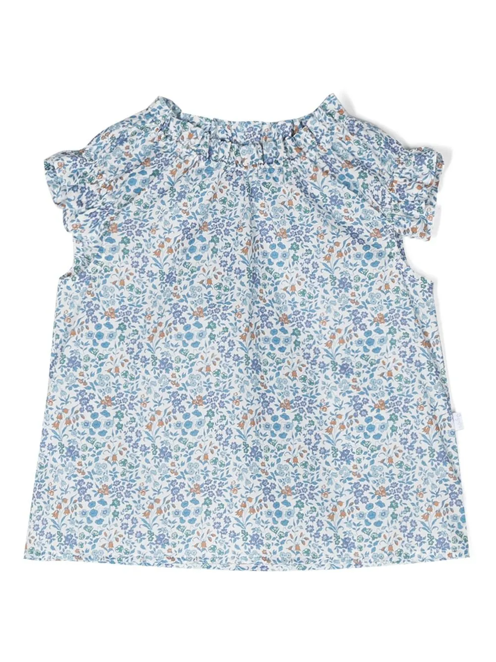 

Il Gufo blusa con estampado floral - Azul