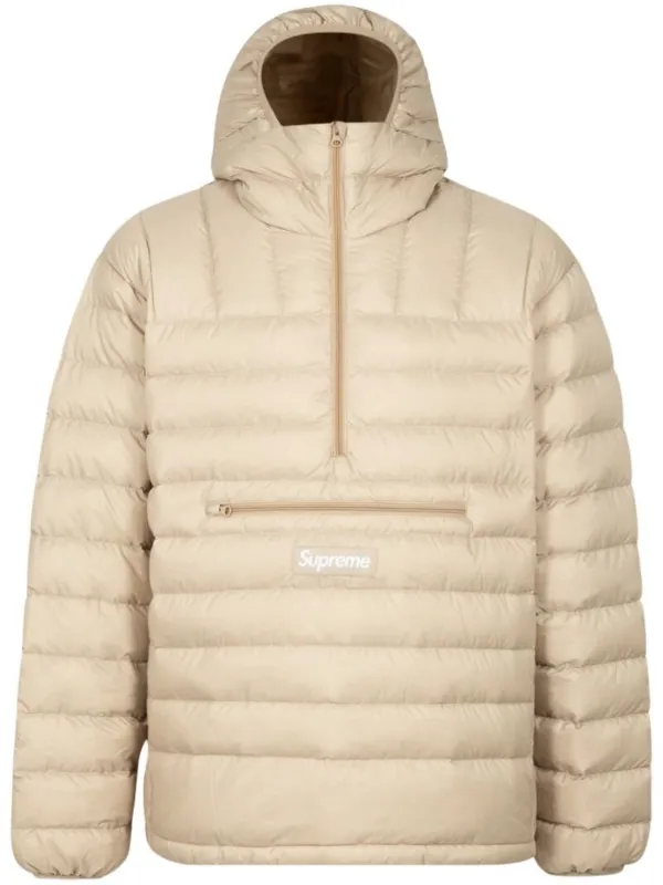 Supreme Micro Down half-zip Hooded Jacket - Farfetch