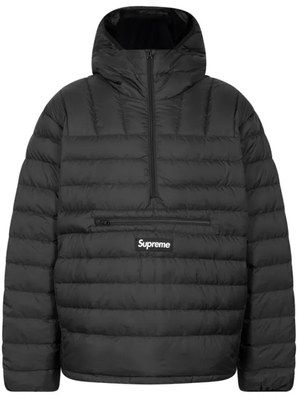 Supreme Micro Down half-zip Pullover Jacket - Farfetch