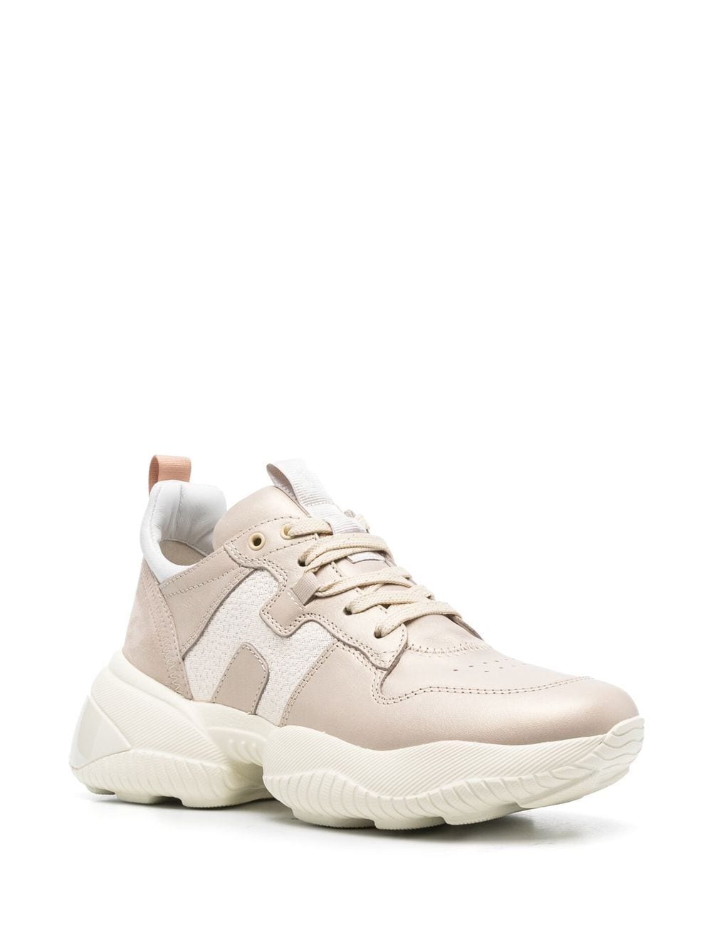 Hogan Sneakers met chunky zool - Beige