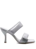 GIABORGHINI Perni 03 80mm double-strap sandals - Grey