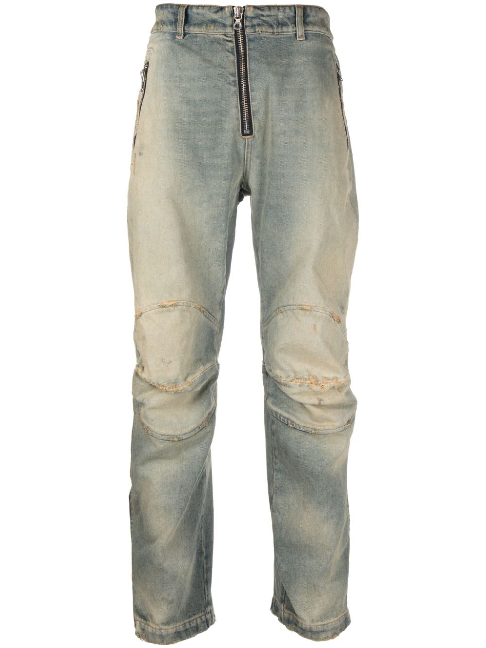 Diesel faded-effect straight-leg Jeans - Farfetch