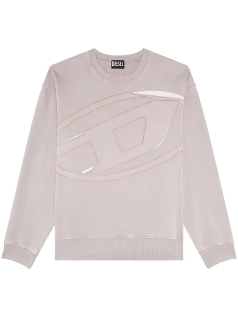 Diesel Sweatshirt mit Distressed-Detail