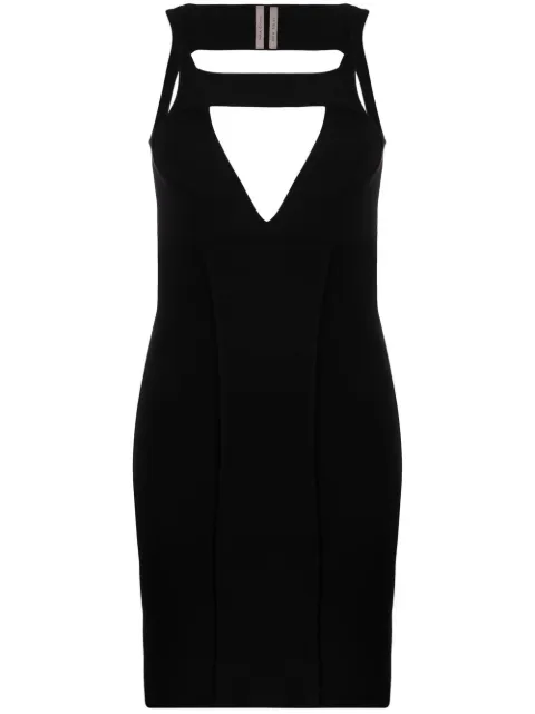 Rick Owens Sling cut-out minidress