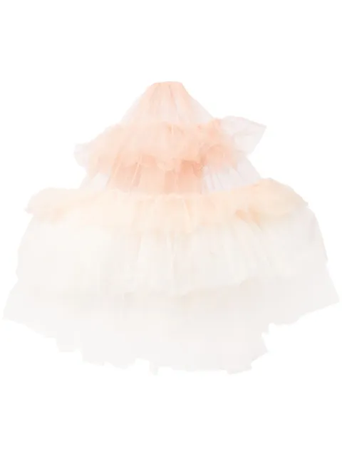 Simone Rocha ruffled tulle veil