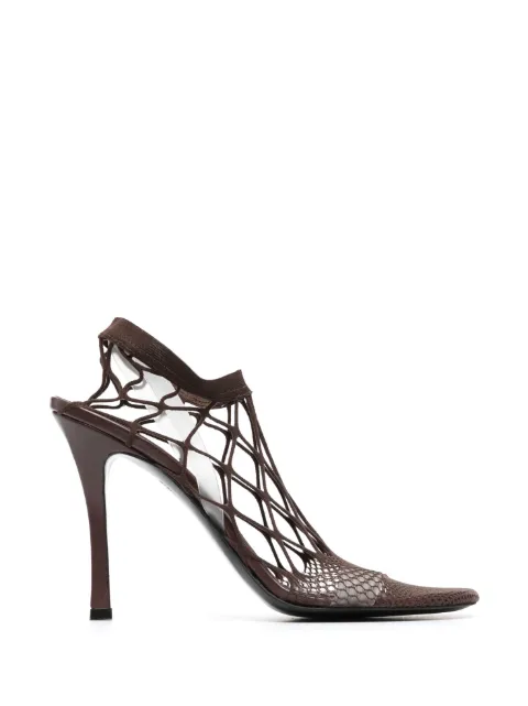 Stella McCartney 115mm high heel knitted sandals
