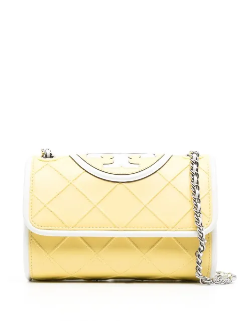 Tory Burch embossed and quilted cross-body bag