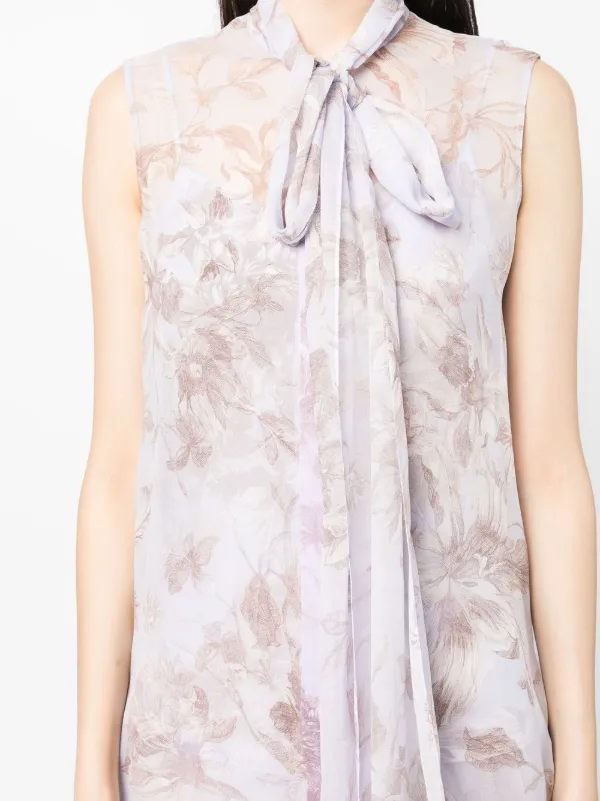 Erdem フローラル シルクブラウス - Farfetch ERDEMシルクブラウス