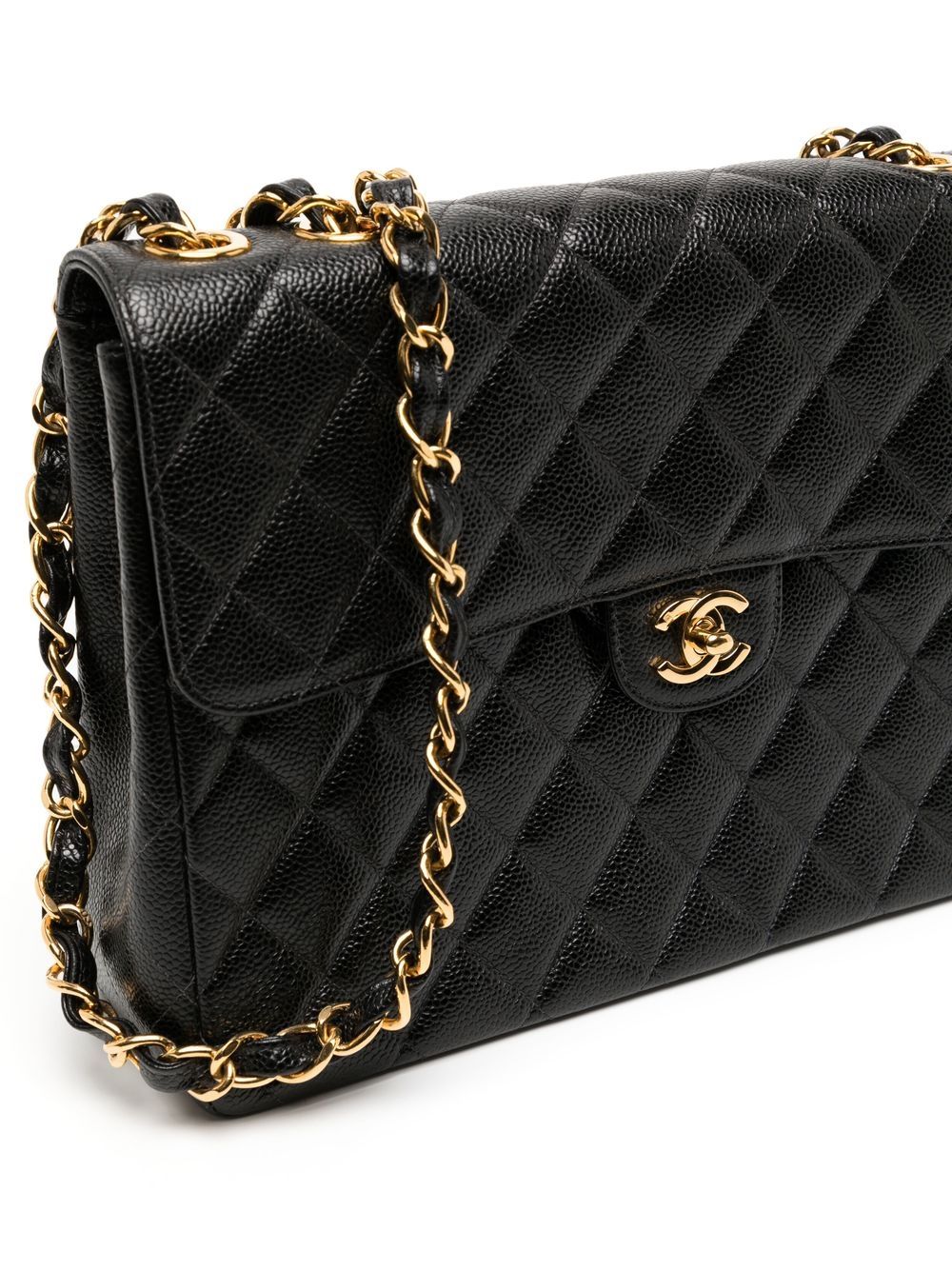 CHANEL 1998 Jumbo Classic Flap shoulder bag Women