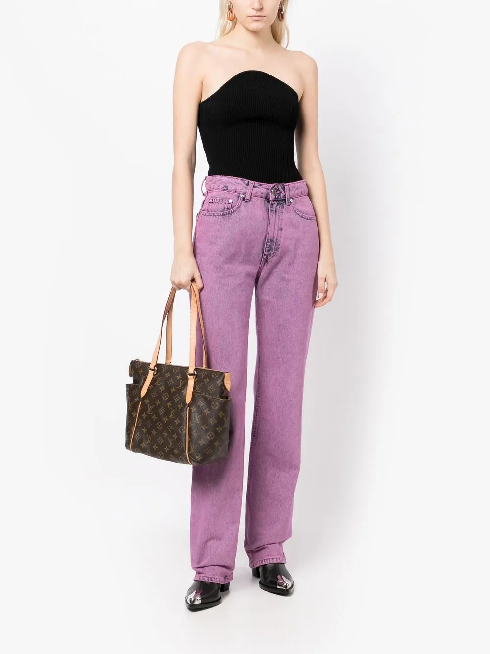 Louis Vuitton 2009 pre-owned Totally PM shopper - Bruin