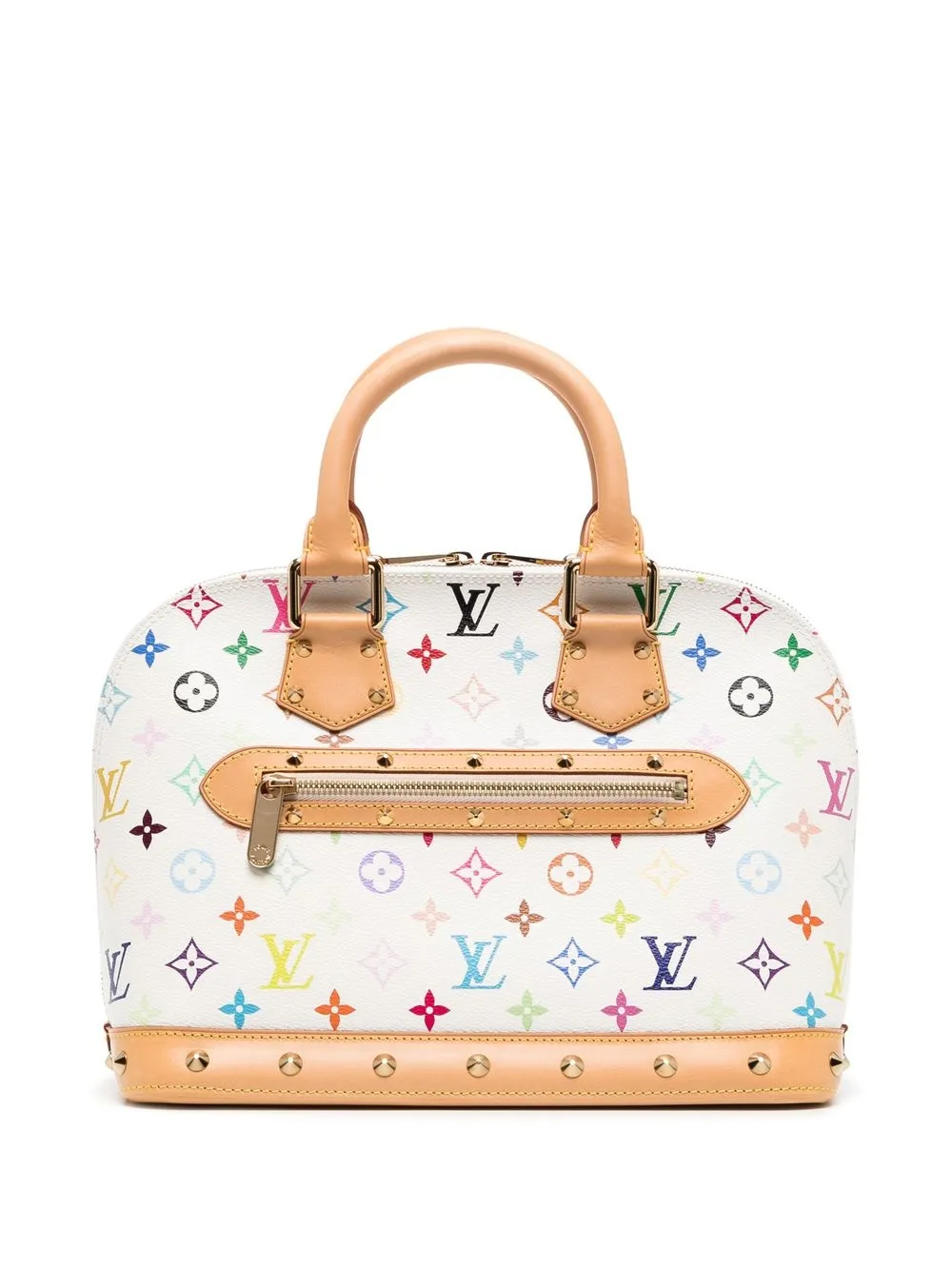 

Louis Vuitton 2006 pre-owned Monogram Multicolour Alma handbag - White