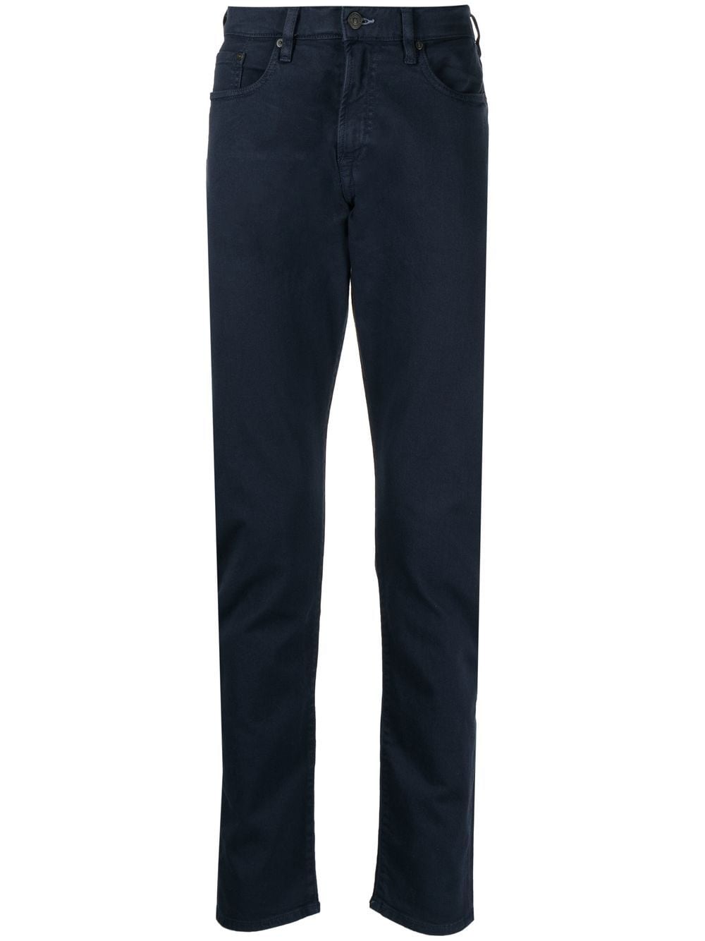 slim-fit garment-dyed jeans