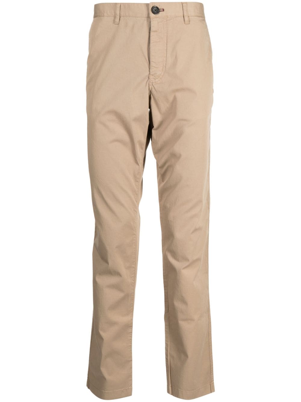 PS BY PAUL SMITH LOGO-PATCH COTTON CHINOS